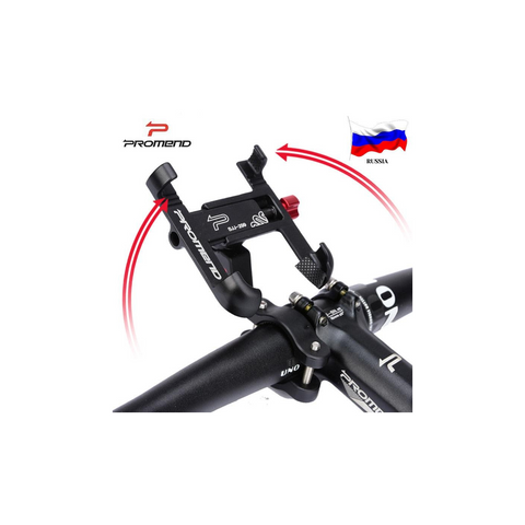 360 Rotatable Bike Mobile Phone Holder Aluminum Adjustable Bicycle Holder Non-slip MTB Phone Mount Stand Cycling Bracket