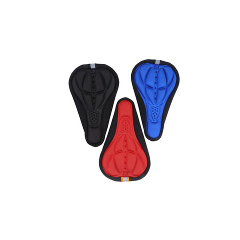AOSTIRMOTOR Mountain Bike Saddle Seat Cover Thick Breathable Seat Soft Comfortable Foam Bicycle Seat Cushion Cycling Accessories