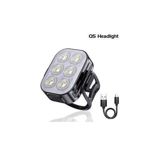 Bicycle Safety Warning Headlight & Taillight