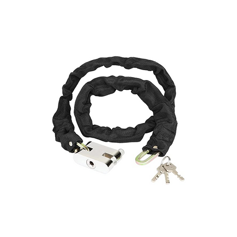 Bike Lock Heavy Duty, [3 Keys] Diyife 1m Anti-Theft High Security Chain Lock, Weatherproof Bicycle Lock Padlock for Bike Bicycle, Motorcycle, Scooter, Door, Gate, Fence