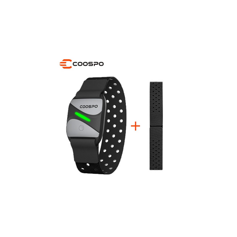 COOSPO HW807 HRV Heart Rate Monitor Armband Optical Outdoor Fitness Sensor Bluetooth 5.0 ANT+ IP67 Running Cycling for Wahoo