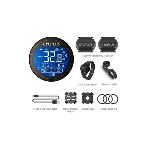 CYCPLUS M2 GPS Bicycle Computer Cycling Speedometer Bike Accessories Speed Odometer Waterproof Bluetooth ANT for Road Bike MTB
