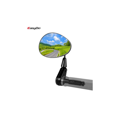 Easy Do Bicycle Handlebar Rear View Mirror 360 Rotate