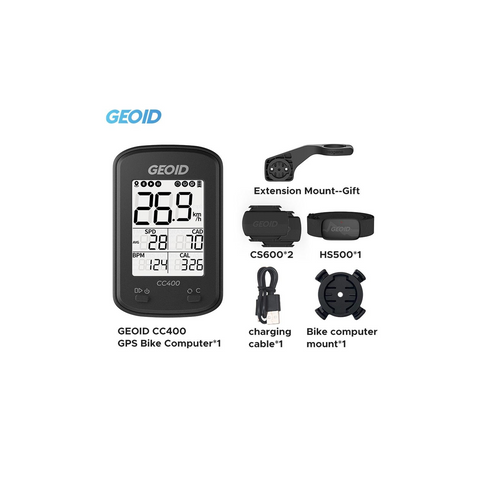 GEOID GPS Bike Computer Cycling ANT Bluetooth Bicycle Speedometer Wireless MTB Cyclocomputer Cycle Odometer Cadence Sensor IGP