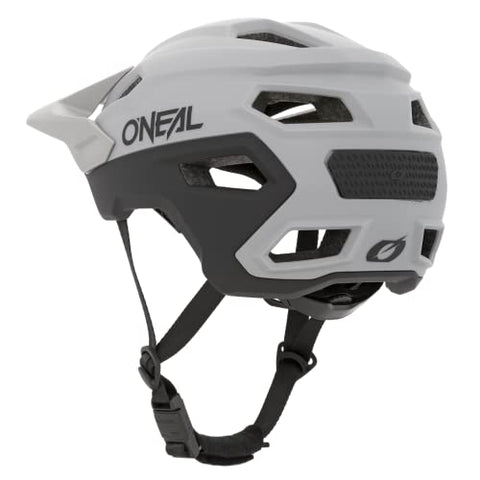 O'NEAL | Mountain Bike Helmet | MTB All-Mountain | Ventilation openings for ventilation & cooling, size adjustment system, safety standard EN1078 | Trailfinder Helmet Split | Adult | Grey | Size L/XL