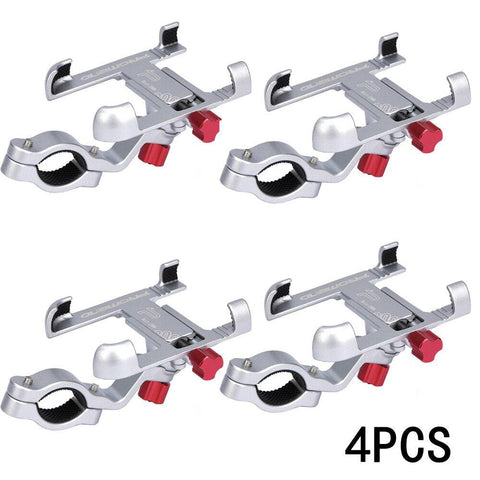 360 Rotatable Bike Mobile Phone Holder Aluminum Adjustable Bicycle Holder Non-slip MTB Phone Mount Stand Cycling Bracket