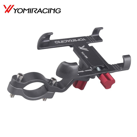 360 Rotatable Bike Mobile Phone Holder Aluminum Adjustable Bicycle Holder Non-slip MTB Phone Mount Stand Cycling Bracket