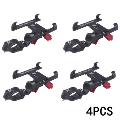 360 Rotatable Bike Mobile Phone Holder Aluminum Adjustable Bicycle Holder Non-slip MTB Phone Mount Stand Cycling Bracket