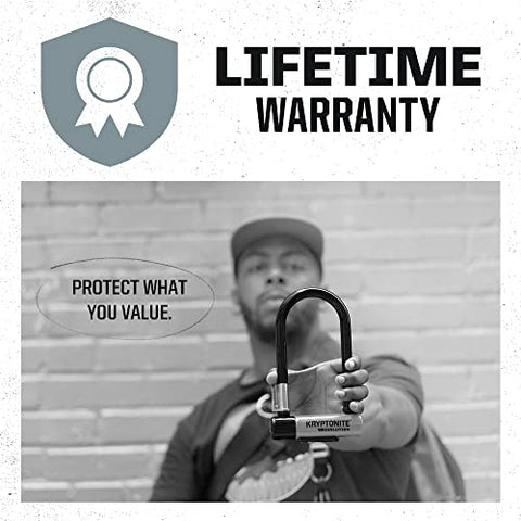 Kryptonite Unisex's Evolution Chain Lock, Black/Orange, 10mm x 90cm