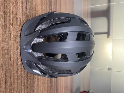 Exclusky Bike Helmet Men Women Cycle Helmet with Light Breathable MTB Mountain Bicycle Helmet for Adult Road Cycling Helmet 56-61cm