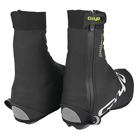 Lixada Winter Cycling Lock Shoes Cover MTB Road Bike Overshoes Waterproof Windproof Warm Fleece Cycling Shoes Covers Bike Shoes Protector