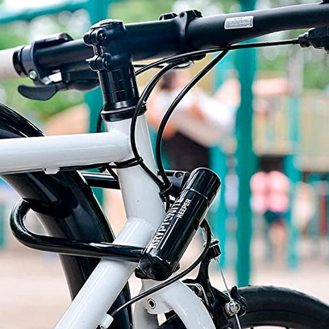 Kryptonite Keeper 12 STD w/bracket Lock - Black, Standard