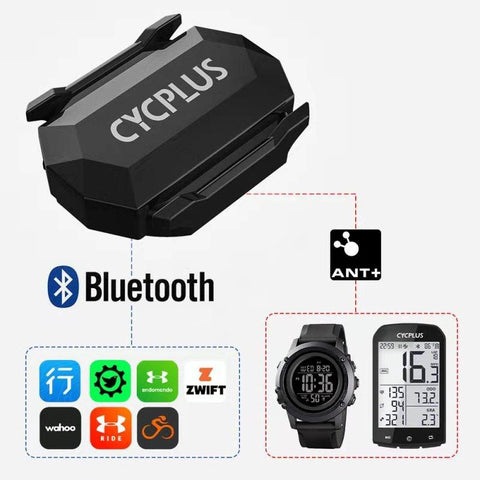 CYCPLUS C3 Cadence Speed Sensor Bike Accessories GPS Bicycle Speedometer Bluetooth 4.0 ANT+ For Garmin Bryton Cateye XOSS Zwift