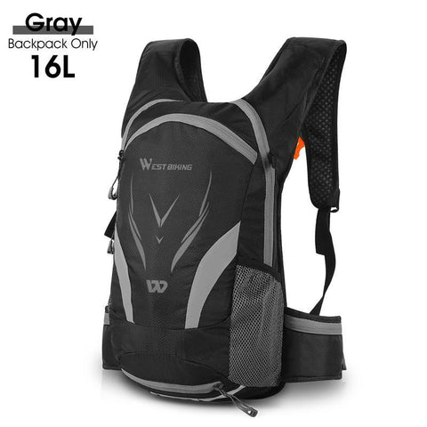 WEST BIKING Waterproof Bicycle Bag Reflective Outdoor Sport Backpack Mountaineering Climbing Travel Hiking Cycling Bag Backpack
