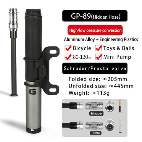 Giyo Portable Bicycle Pump