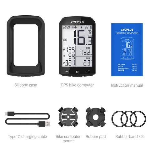 CYCPLUS M1 Cycling GPS Bicycle Speedometer Bike Computer Bluetooth 4.0 ANT+ IPX6 Odometer Bike Accessories
