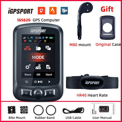 iGPSPORT iGS620 iGS520 BSC300 GPS Cycling Computer Navigation Speedometer Odometer Bike Accessories