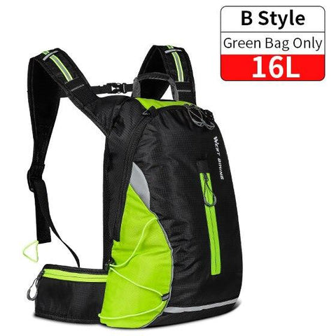 WEST BIKING Waterproof Bicycle Bag Reflective Outdoor Sport Backpack Mountaineering Climbing Travel Hiking Cycling Bag Backpack