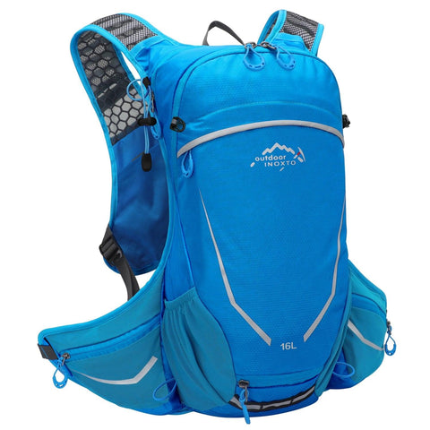 Outdoor sports backpack 16L, running, hydrating, hiking, cycling, with 2L water bag