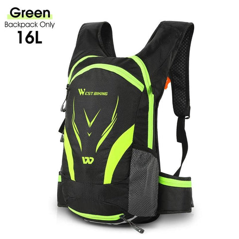 WEST BIKING Waterproof Bicycle Bag Reflective Outdoor Sport Backpack Mountaineering Climbing Travel Hiking Cycling Bag Backpack