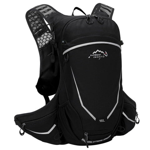 Outdoor sports backpack 16L, running, hydrating, hiking, cycling, with 2L water bag