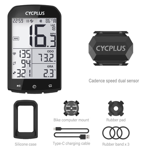 CYCPLUS M1 Cycling GPS Bicycle Speedometer Bike Computer Bluetooth 4.0 ANT+ IPX6 Odometer Bike Accessories