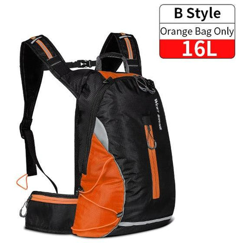 WEST BIKING Waterproof Bicycle Bag Reflective Outdoor Sport Backpack Mountaineering Climbing Travel Hiking Cycling Bag Backpack