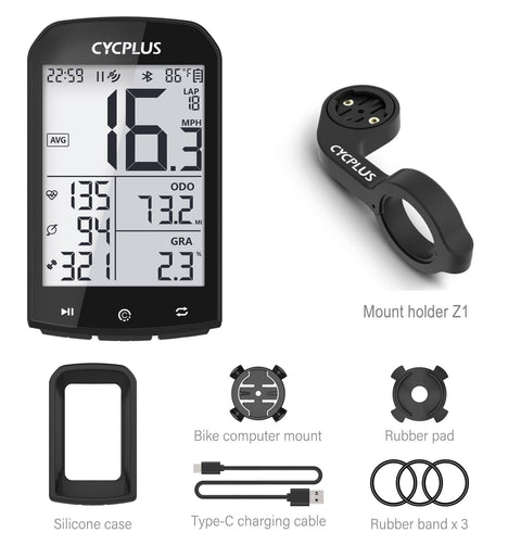 CYCPLUS M1 Cycling GPS Bicycle Speedometer Bike Computer Bluetooth 4.0 ANT+ IPX6 Odometer Bike Accessories