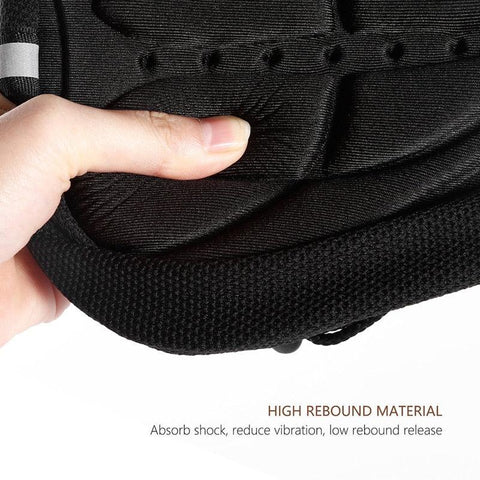 AOSTIRMOTOR Mountain Bike Saddle Seat Cover Thick Breathable Seat Soft Comfortable Foam Bicycle Seat Cushion Cycling Accessories
