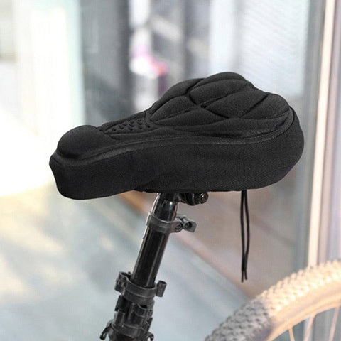 AOSTIRMOTOR Mountain Bike Saddle Seat Cover Thick Breathable Seat Soft Comfortable Foam Bicycle Seat Cushion Cycling Accessories