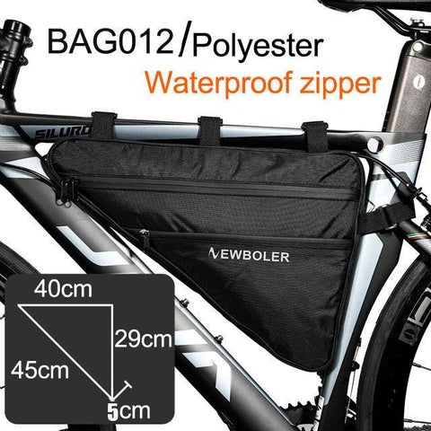 NEWBOLER Large Bicycle Triangle Bag