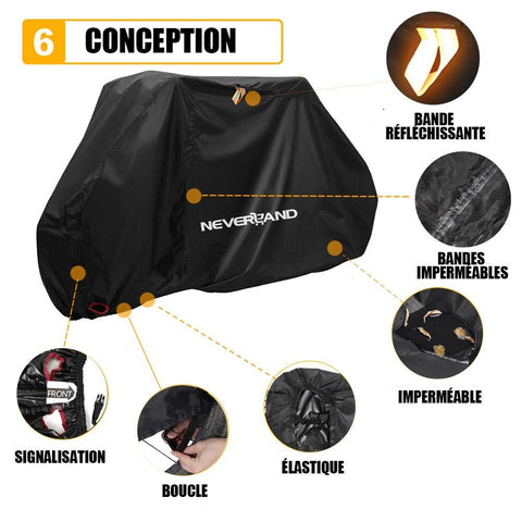 Bicycle Bike Cover For 2 3 bikes Rain Waterproof Dust Snow Sun UV Protector Cover Case For MTB BMX Mountain Hybrid Beach Cruiser