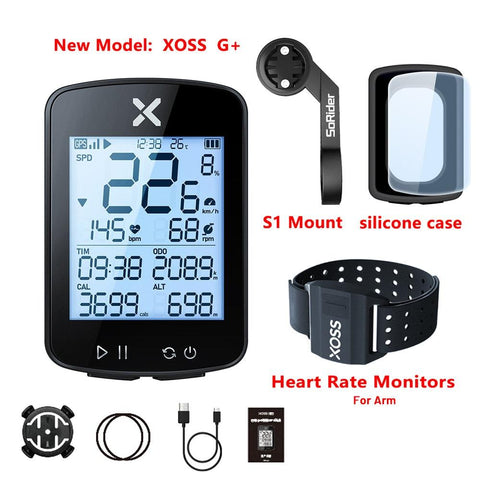 XOSS G2 G+2 Bike Computer Wireless GPS Cycling Speedometer Roadbike MTB Waterproof ANT+ Cadence Speed Smart Bicycle Computer