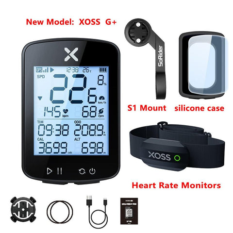 XOSS G2 G+2 Bike Computer Wireless GPS Cycling Speedometer Roadbike MTB Waterproof ANT+ Cadence Speed Smart Bicycle Computer