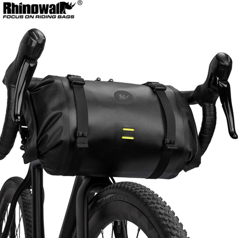 Rhinowalk Bike Handlebar Bag Waterproof Big Capacity 4L-12L  Frame Front Tube Cycling Bag Trunk Pannier Bike Accessories