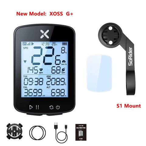 XOSS G2 G+2 Bike Computer Wireless GPS Cycling Speedometer Roadbike MTB Waterproof ANT+ Cadence Speed Smart Bicycle Computer