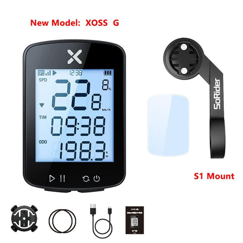 XOSS G2 G+2 Bike Computer Wireless GPS Cycling Speedometer Roadbike MTB Waterproof ANT+ Cadence Speed Smart Bicycle Computer