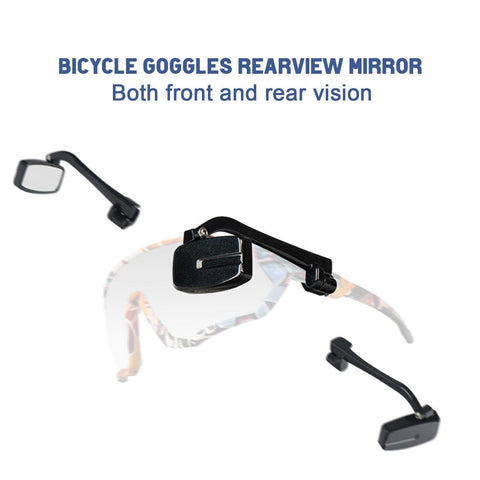 Bike Bicycle Cycling Riding Glasses Rear View Mirror 360 Rearview