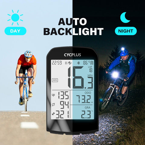 CYCPLUS M1 Cycling GPS Bicycle Speedometer Bike Computer Bluetooth 4.0 ANT+ IPX6 Odometer Bike Accessories