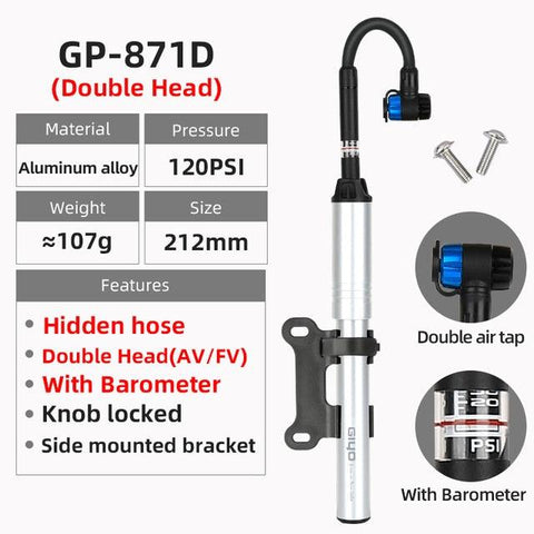 Giyo Portable Bicycle Pump