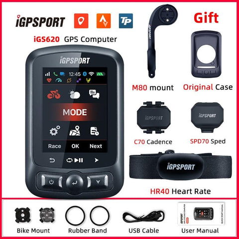 iGPSPORT iGS620 iGS520 BSC300 GPS Cycling Computer Navigation Speedometer Odometer Bike Accessories