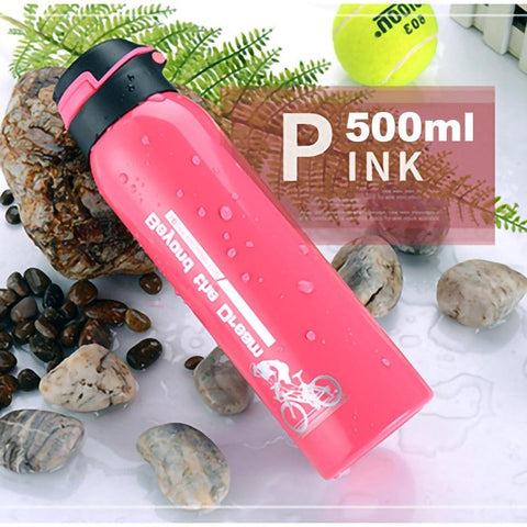 Bicycle Water Bottle Vacuum Stainless Steel Cycling Water Bottle Modern Double Walled Simple Thermo Mug Insulated Water Bottle