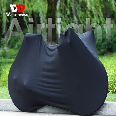 WEST BIKING Full Bicycle Protector Cover MTB Road Bike Dustproof Scratch-proof Storage Bag Bike Frame Wheel Protection Equipment