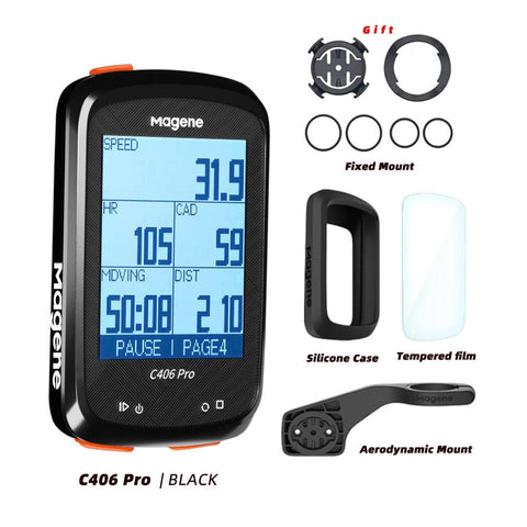 Magene C406 Bike GPS Computer C406 Pro  MTB Road Cycle Smart Wireless Waterproof Speedometer Bicycle Odometer Stra