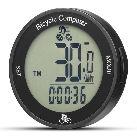 MTB Road Bicycle Computer Wireless Outdoor Waterproof Bike Stopwatch Odometer LED  Bicycle Cycling Mountain Bike Speedo Meter