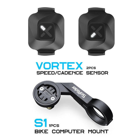 XOSS S1 Bike Computer Mount Vortex Speed and Cadence Sensor X2 Heart Rate Monitor ANT+ Cycling For GARMIN Magene iGPSPORT Bryton