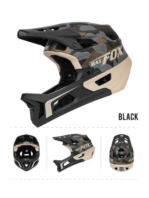 BATFOX MTB Full Face Helmet