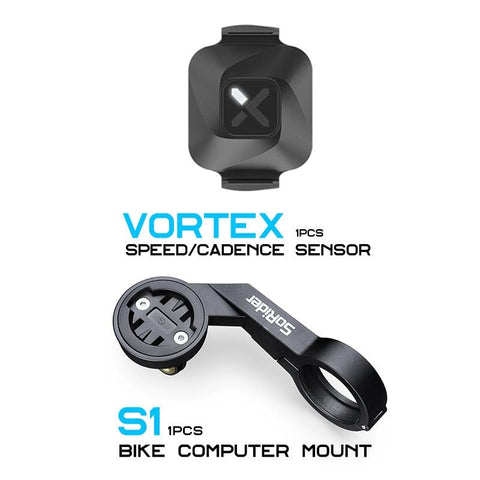 XOSS S1 Bike Computer Mount Vortex Speed and Cadence Sensor X2 Heart Rate Monitor ANT+ Cycling For GARMIN Magene iGPSPORT Bryton