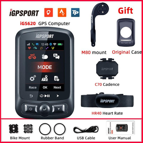 iGPSPORT iGS620 iGS520 BSC300 GPS Cycling Computer Navigation Speedometer Odometer Bike Accessories