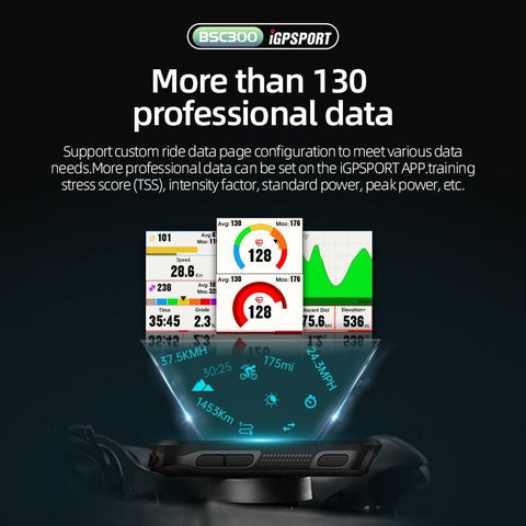 IGPSPORT BSC300 Bicycle GPS Computer Cycling Wireless Speedometer Bike GPS Streamline Version Odometer Portuguese